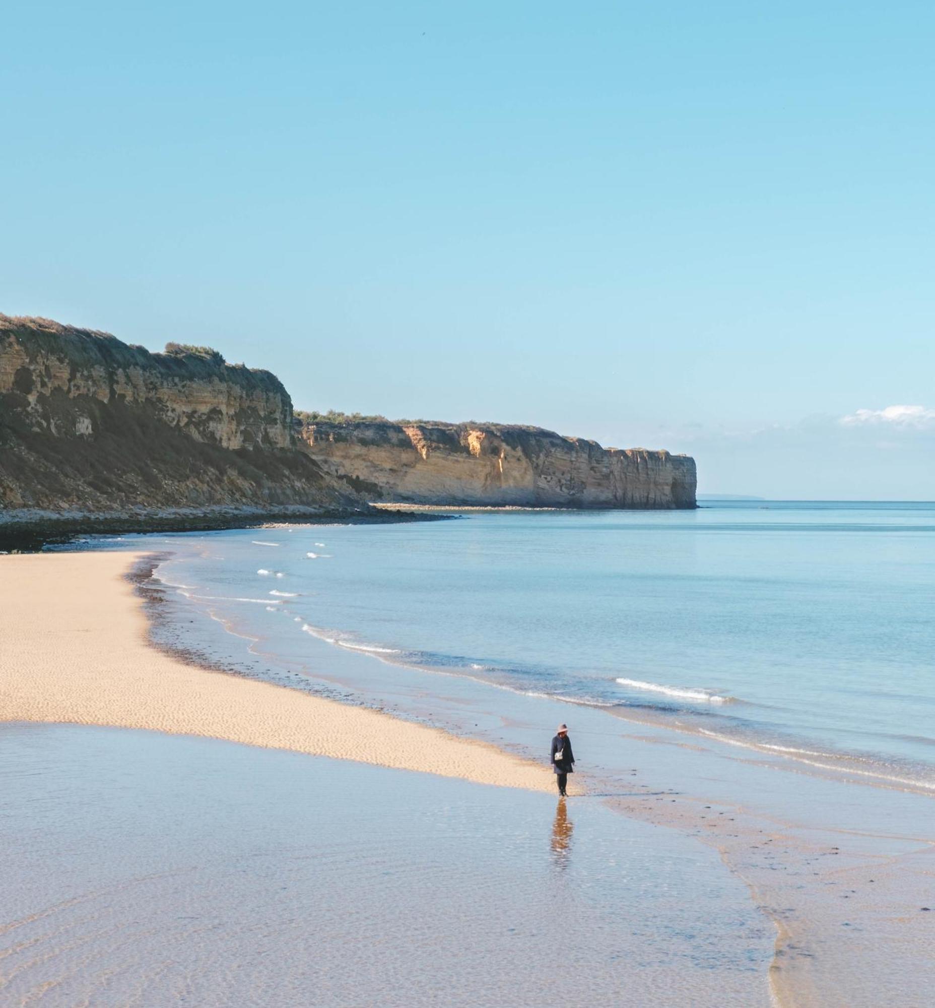 La Fromagerie Maison Lumineuse Et Spacieuse Beau Sejour 5 Ch 2 Wc 1 Sdb Grand Jardin Clos 5Mn A Pied Commerces 10 Mn Plage Omaha Beach Proche Plages Du Debarquement Trevieres Luaran gambar
